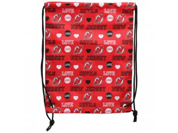 NHL Vak New Jersey Devils Mural Love Drawstring