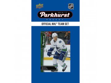 NHL hokejové karty Vancouver Canucks 2016-17 Team Card Set