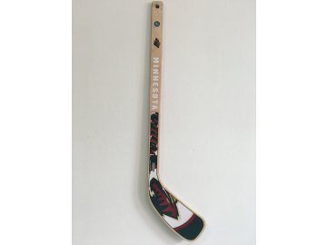 Dřevěná minihokejka Minnesota Wild Hráčská