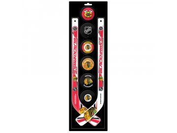 Plastová Minihokejka Chicago Blackhawks Six Pack