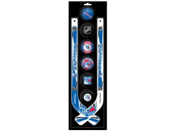 Plastová Minihokejka New York Rangers Six Pack