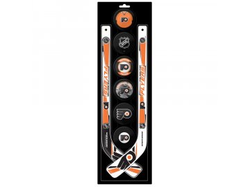 Plastová Minihokejka Philadelphia Flyers Six Pack