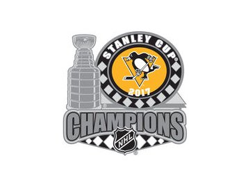 Odznak Pittsburgh Penguins 2017 Stanley Cup Champions Trophy Pin