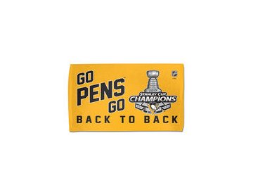 Plážová osuška Pittsburgh Penguins WinCraft 2017 Stanley Cup Champions 15'' x 25'' Rally Towel