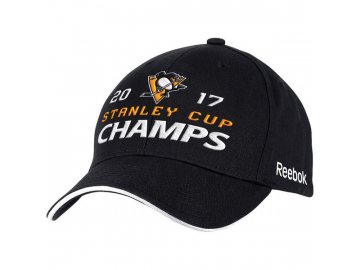 Kšiltovka Pittsburgh Penguins 2017 Stanley Cup Champions Structured