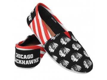 Dámské plátěné boty Chicago Blackhawks