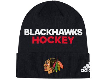 Zimní Čepice Chicago Blackhawks Locker Room 2017