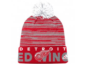 Kulich Detroit Red Wings Off Ice Cuffed Pom Knit