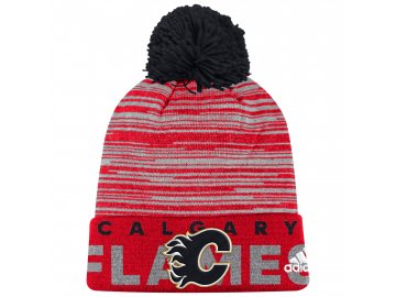 Dětská zimní čepice Calgary Flames NHL Team Logo Cuffed