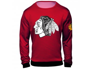 Mikina Chicago Blackhawks NHL Static Rain