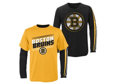 Set dětských triček Boston Bruins NHL First Line