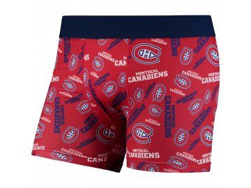 Pánské boxerky  Montreal Canadiens NHL Repeat Logo Compression