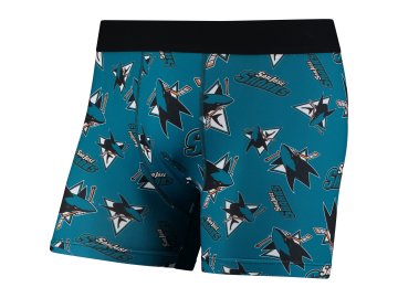 Pánské boxerky San Jose Sharks NHL Repeat Logo Compression