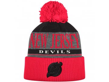 Kulich New Jersey Devils Cuffed Knit Hat With Pom