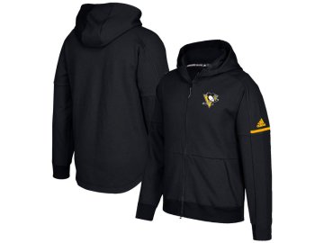 Mikina Pittsburgh Penguins Authentic Pro Squad ID Full-Zip Hood
