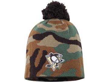 Kulich Pittsburgh Penguins Reebok Camo Cuffless Knit Beanie With Pom