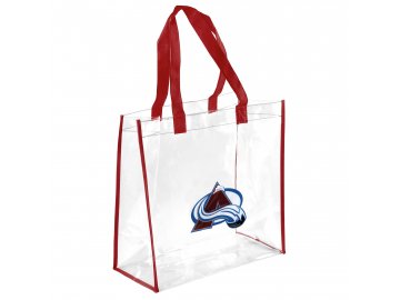 Taška Colorado Avalanche Clear Reusable Bag