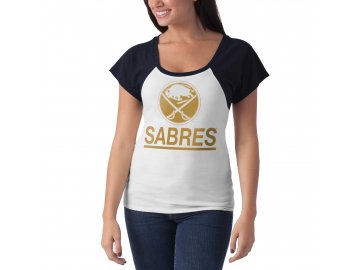 Dámské tričko Buffalo Sabres Big Time Slim Fit Raglan T-Shirt