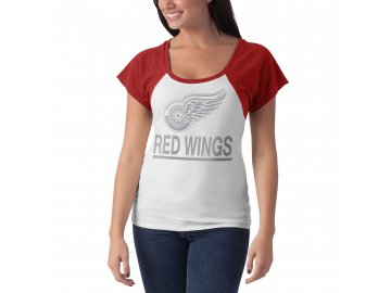 Dámské tričko Detroit Red Wings Big Time Slim Fit Raglan T-Shirt