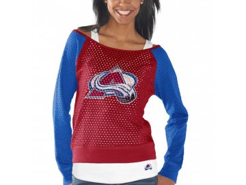 Set dámských triček Colorado Avalanche Holey Long Sleeve Top and Tank Top II Set