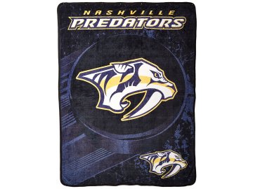 Deka Nashville Predators Plush Micro Throw