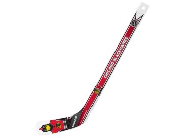 Plastová Minihokejka Chicago Blackhawks NHL Mascot