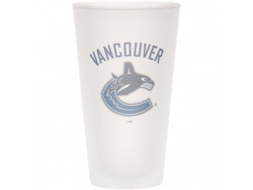 Sklenice Vancouver Canucks Frosted Pint Glass