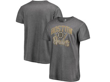 Tričko Boston Bruins Shadow Washed Retro