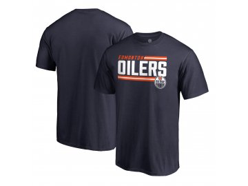 Tričko Edmonton Oilers Iconic Collection On Side Stripe