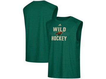Tílko Minnesota Wild Puck Side Climalite Tank Top
