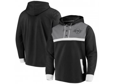 Mikina Los Angeles Kings True Classics 3-Button Pullover Hoodie