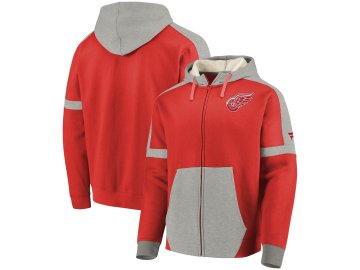 Mikina Detroit Red Wings Iconic Fleece Full-Zip Hoodie
