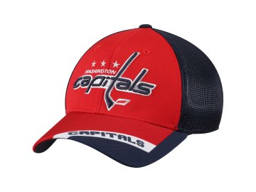 Kšiltovka Washington Capitals adidas Sublimated Visor Meshback Flex