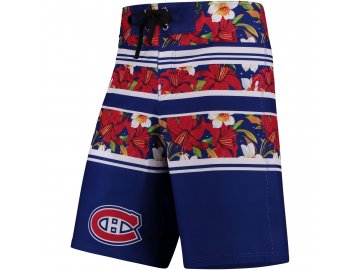 Plavky Montreal Canadiens Floral Stripe Boardshorts