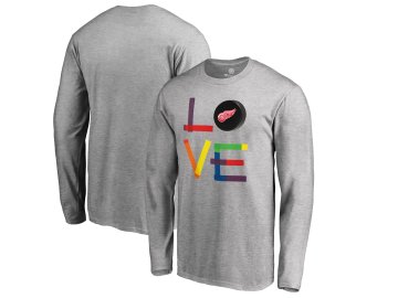 Tričko Detroit Red Wings Hockey Is For Everyone Love Square
