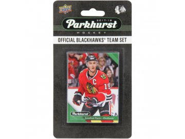 Hokejové Karty Chicago Blackhawks Upper Deck Parkhurst 2017/18 Team Card Set