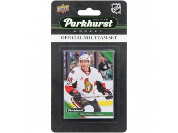 Hokejové karty NHL 2017-18 Upper Deck Parkhurst Ottawa Senators Team Card Set