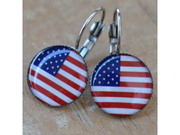 Náušnice USA