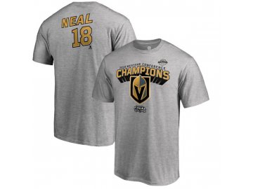 Tričko #18 James Neal Vegas Golden Knights 2018 Western Conference Champions