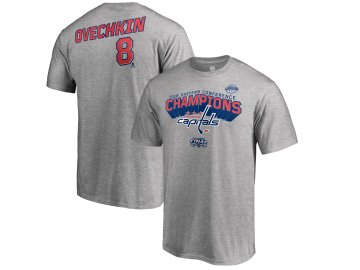 Tričko #8 Alex Ovechkin Washington Capitals 2018 Eastern Conference Champions