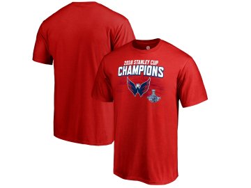 Pánské tričko Washington Capitals 2018 Stanley Cup Champions Stack the Pads (Velikost XXL)