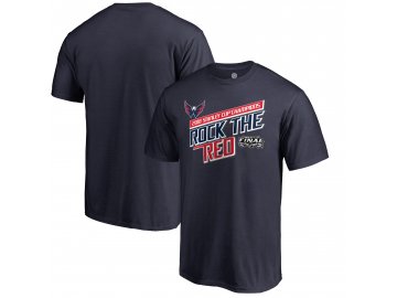 Pánské tričko Washington Capitals 2018 Stanley Cup Champions Drop Pass (Velikost XXL)