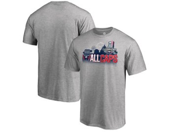 Pánské tričko Washington Capitals 2018 Stanley Cup Champions Change on the Fly Celebration (Velikost XXL)