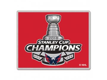 Odznak Washington Capitals 2018 Stanley Cup Champions Collector Pin