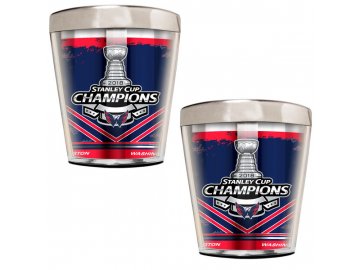 Set skleniček Washington Capitals 2018 Stanley Cup Champions 2-Piece Shot Glass Set