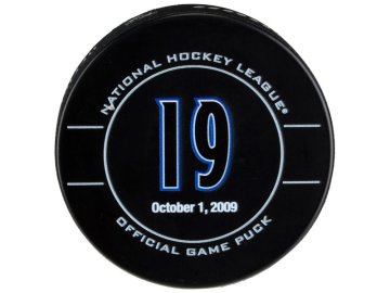 Puk Joe Sakic October 1, 2009 Retirement Night Official Game Puck