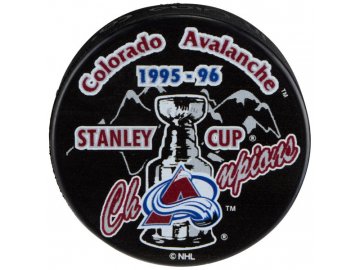 Puk Colorado Avalanche 1996 Stanley Cup Champions