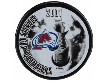 Puk Colorado Avalanche 2001 Stanley Cup Champions