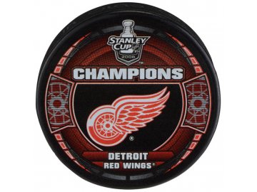 Puk Detroit Red Wings 2008 Stanley Cup Champions