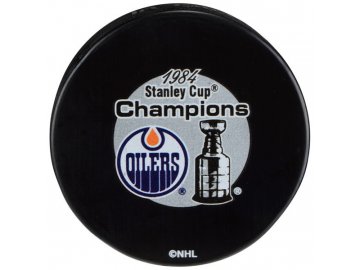 Puk Edmonton Oilers 1984 Stanley Cup Champions